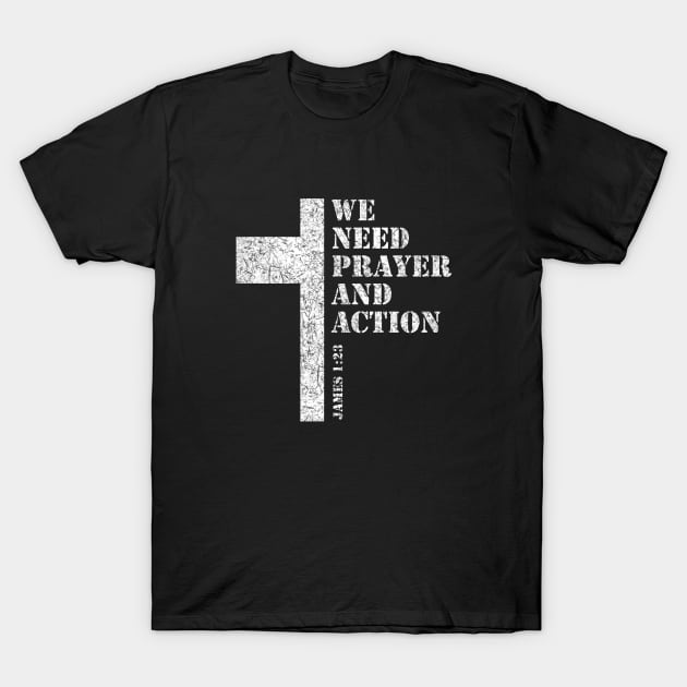 Bible Verse Gun Control T-Shirt by TriHarder12